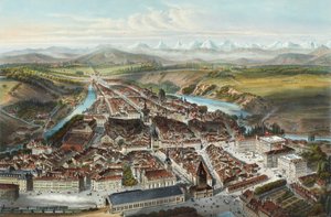 Die Stadt Bern von Charles Fichot